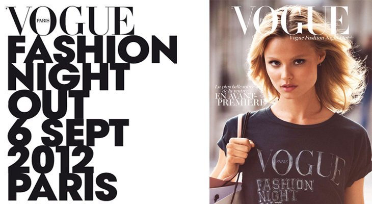 La Vogue Fashion Night Out 2012