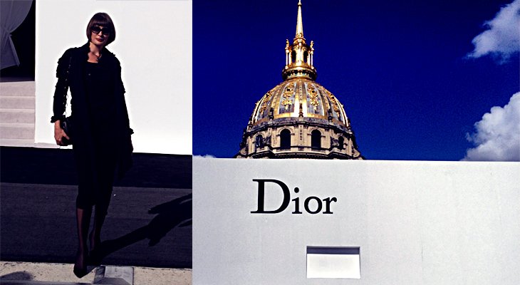 По горячим следам: репортаж с показа Dior на Paris Fashion Week