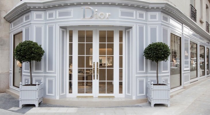 Новый ювелирный бутик Dior на авеню Монтейн 